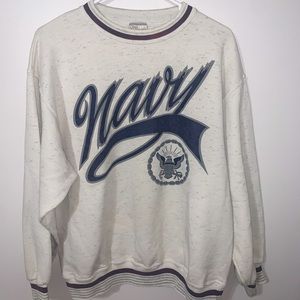 Oneita Navy Sweatshirt